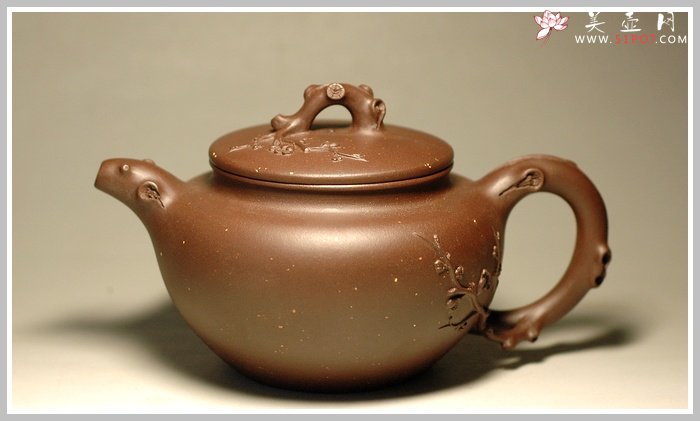 紫砂壶图片：踏雪寻梅 - 美壶网
