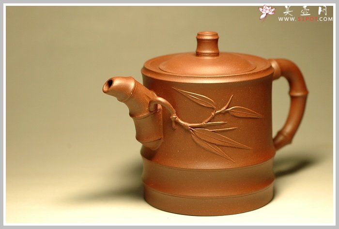 紫砂壶图片：高升竹 - 美壶网