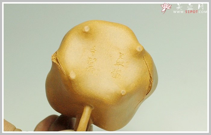 紫砂壶图片：全手一套寿桃套壶 - 美壶网