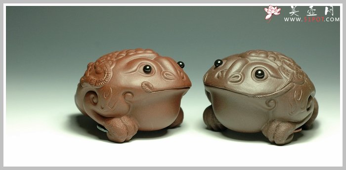 紫砂壶图片：三足福 - 美壶网