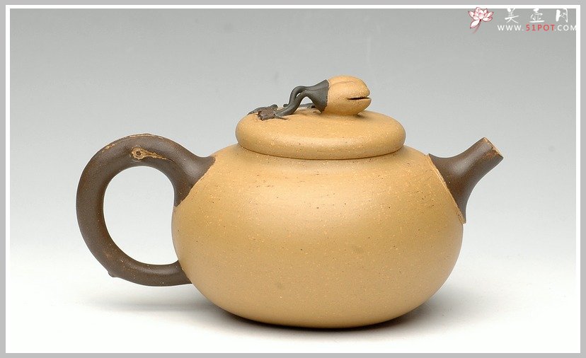 紫砂壶图片：全手花货之开心果 - 美壶网