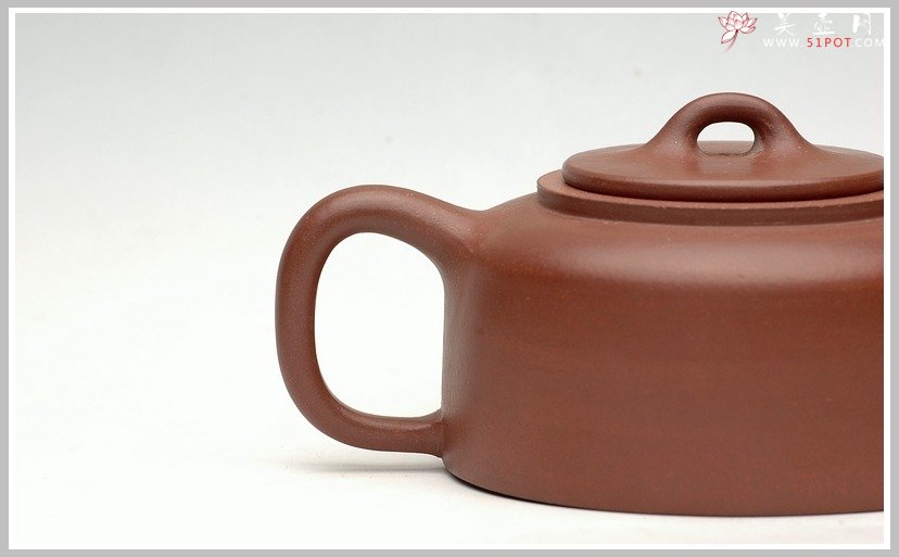紫砂壶图片：全手紫泥井栏-古味 - 美壶网