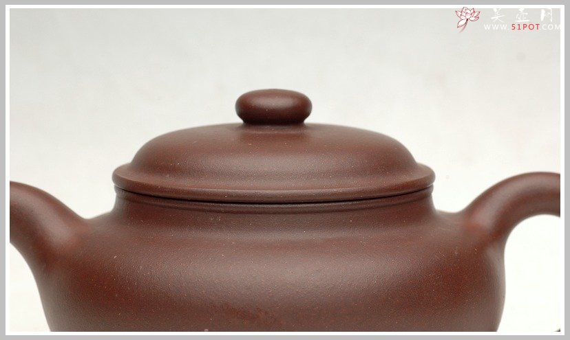 紫砂壶图片：全手一捺底刹瓦成型之仿古 - 美壶网