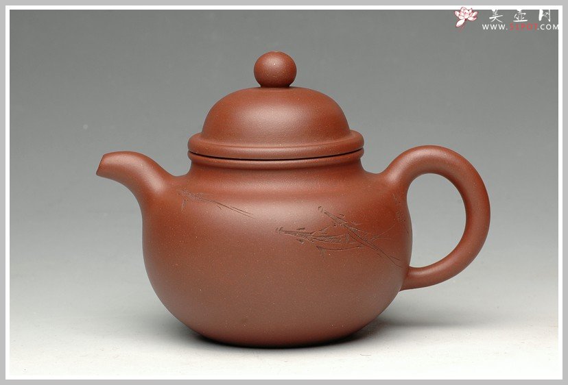 紫砂壶图片：鱼乐之掇球 - 美壶网