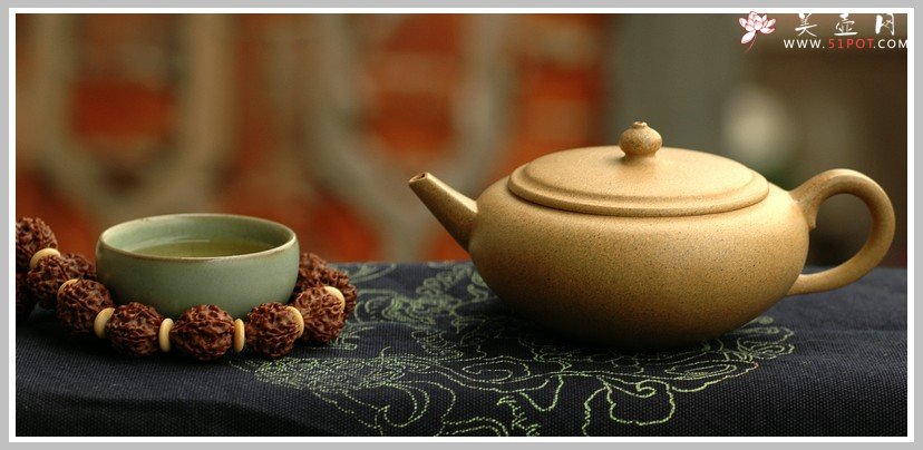 紫砂壶图片：扁玉 - 美壶网