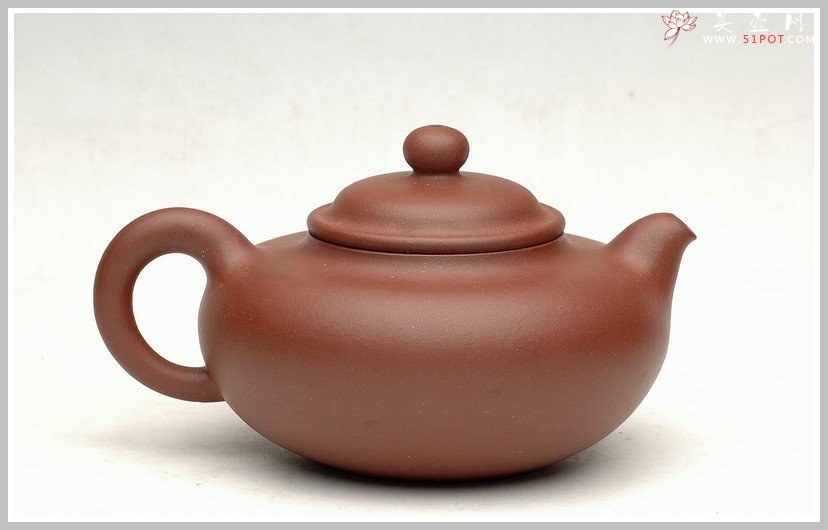紫砂壶图片：全手精品圆趣 - 美壶网