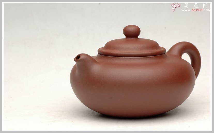 紫砂壶图片：全手精品圆趣 - 美壶网