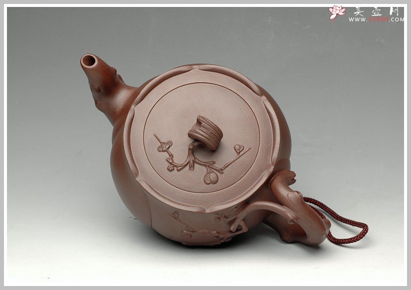 紫砂壶图片：徐建芳精品花货之含苞 - 美壶网