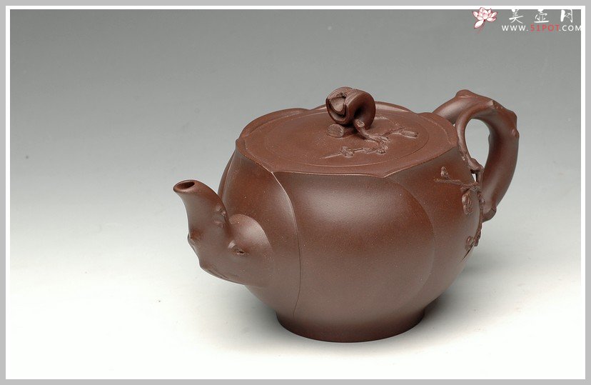 紫砂壶图片：徐建芳精品花货之含苞 - 美壶网