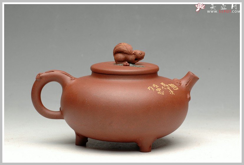紫砂壶图片：自然之趣 翘嘴可人 甜趣 - 美壶网