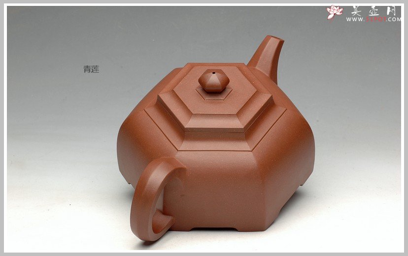 紫砂壶图片：孤品 法度深严 大气磅礴 全手工 资深收藏级 六方城壶 已出 - 美壶网