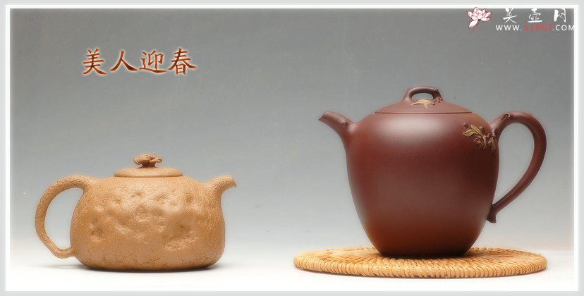 紫砂壶图片：夏立 全手小供春 - 美壶网