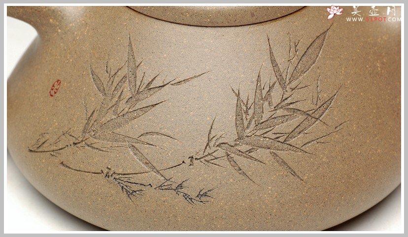 紫砂壶图片：实力精品 许国卫老师作品 子冶石瓢 - 美壶网