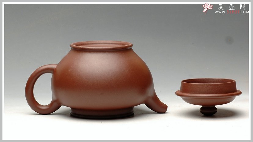 紫砂壶图片：江友明 三式之大亨掇只  辛卯年作品 精品 - 美壶网