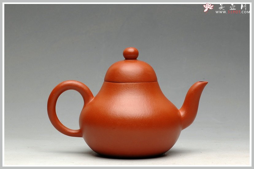 紫砂壶图片：俊秀高雅 摹古取趣  全手思亭 - 美壶网