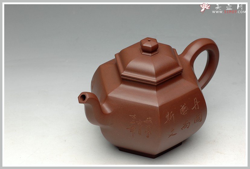 紫砂壶图片：国高工饱满大气 全手工 意方壶 仅供欣赏 请勿询价 - 美壶网