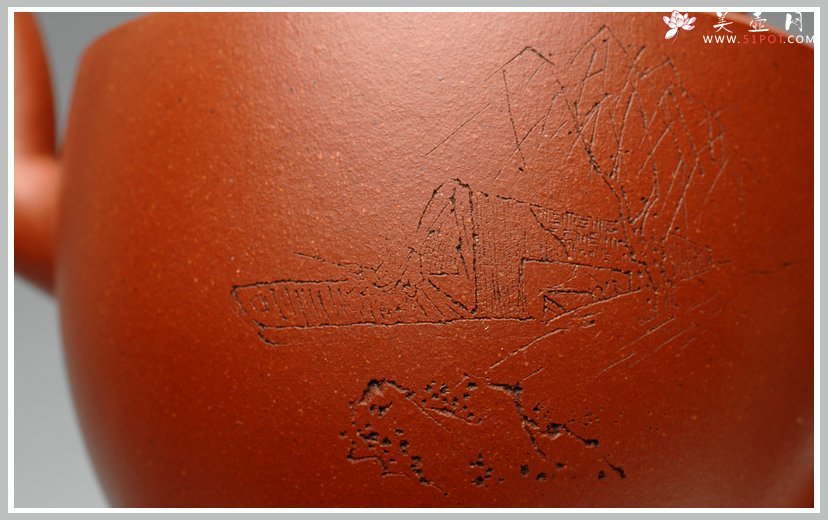 紫砂壶图片：摹古精品 雅致之风 全手高灯 桂花泥 - 美壶网