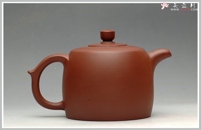 紫砂壶图片：简约不简单 全手井栏 - 美壶网