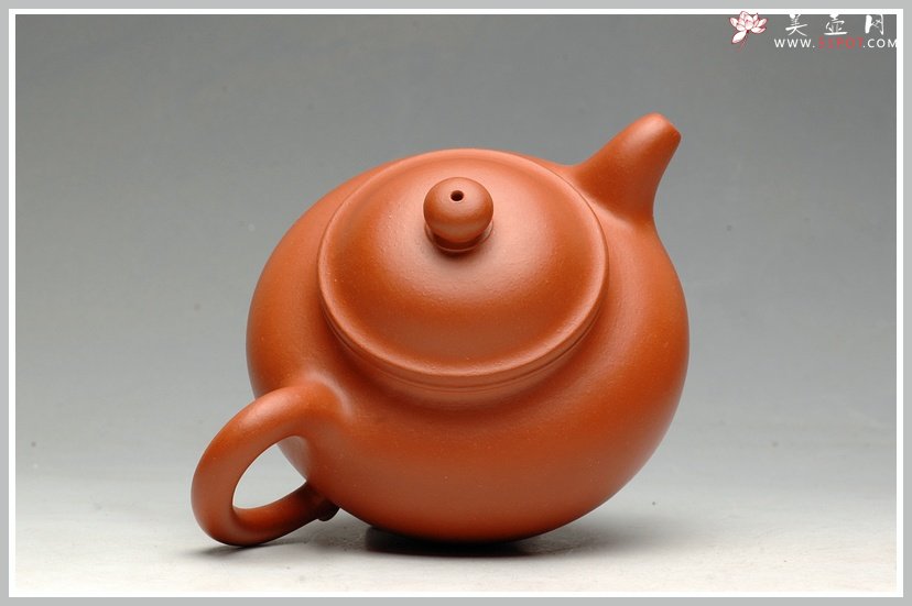 紫砂壶图片：丰盈可人 古朴静雅   全手矮莲 - 美壶网