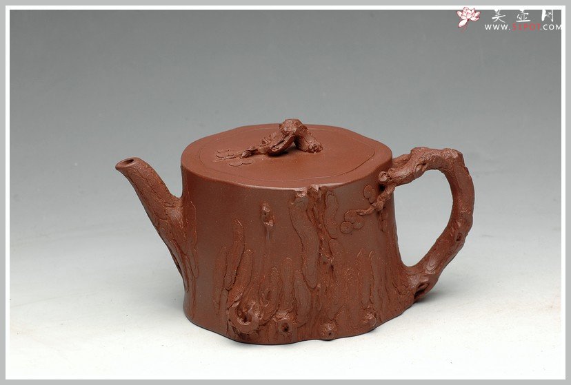 紫砂壶图片：花器实力派 辛卯年作品 精品松桩 细品 - 美壶网