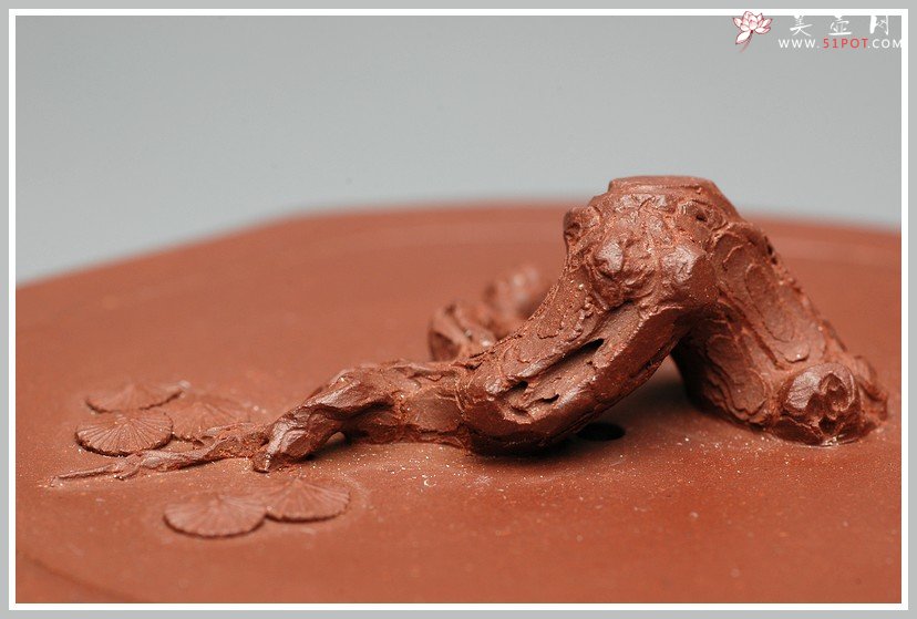 紫砂壶图片：花器实力派 辛卯年作品 精品松桩 细品 - 美壶网