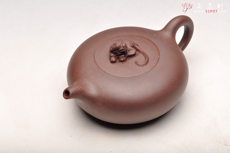 紫砂壶图片：优质紫泥 线条优美 实用之品  旺龙 - 美壶网