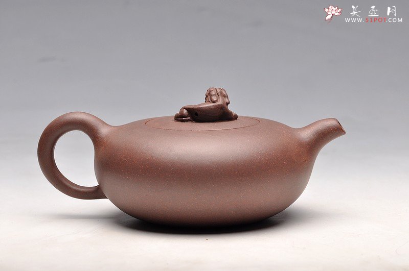 紫砂壶图片：优质紫泥 线条优美 实用之品  旺龙 - 美壶网