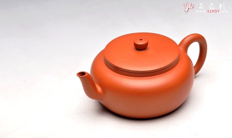 紫砂壶图片：风姿卓越 全手实用茶器之平盖莲子 - 美壶网