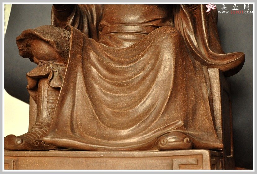 紫砂壶图片：孤品 精品 文关公 仁和贵气 满腹经纶 文武财神 - 美壶网