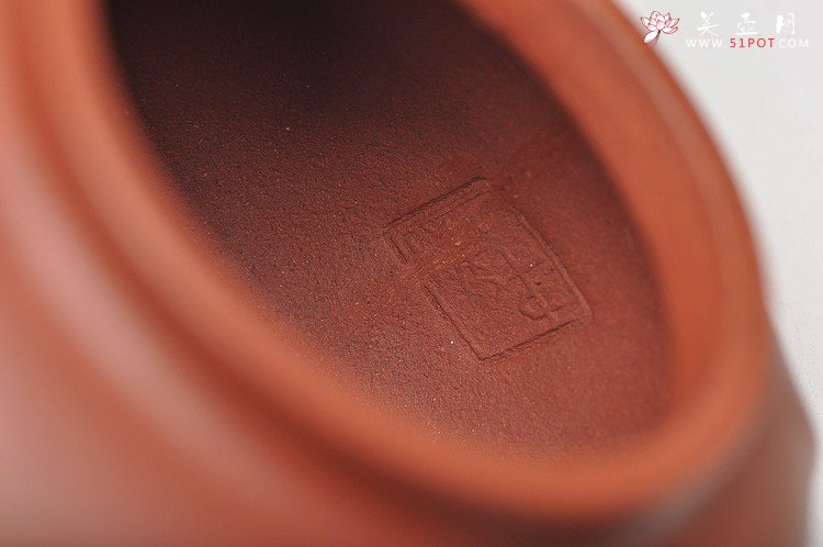 紫砂壶图片：优质底料 吴杰新作 值得期待 全手筋纹莲子 - 美壶网