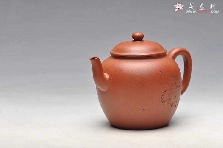 紫砂壶图片：袁新强摹古之作 全手禅心 古拙遗风 耐品实用 - 美壶网