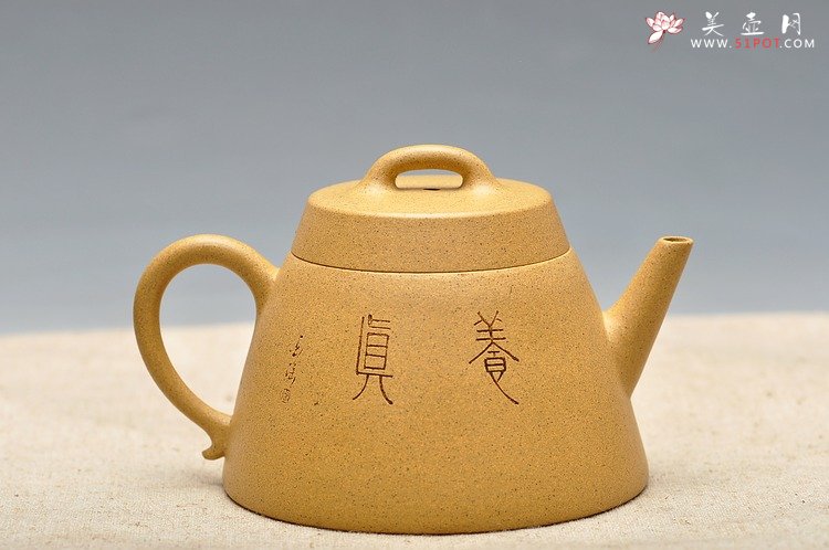 紫砂壶图片：文人气韵 全手秤砣 - 美壶网