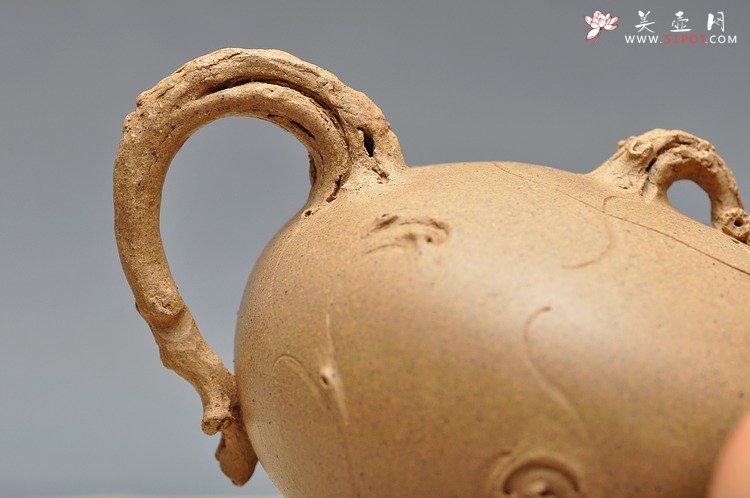 紫砂壶图片：殷俊强壬辰力作 全手 秋   技艺精湛 作品说话 - 美壶网