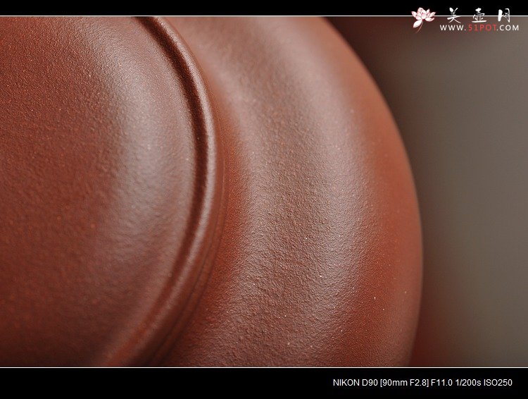 紫砂壶图片：精美的一把好仿古 砂料非常漂亮 - 美壶网