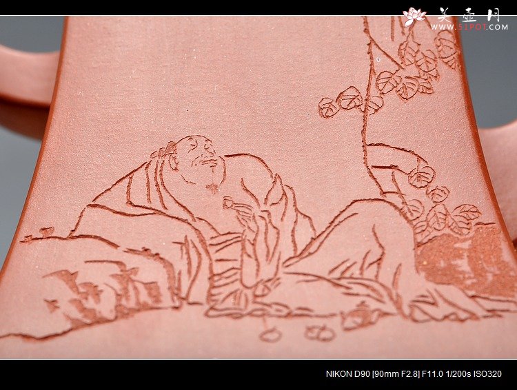 紫砂壶图片：史金妹最新力作 全手大方钟 巍巍壶势 - 美壶网