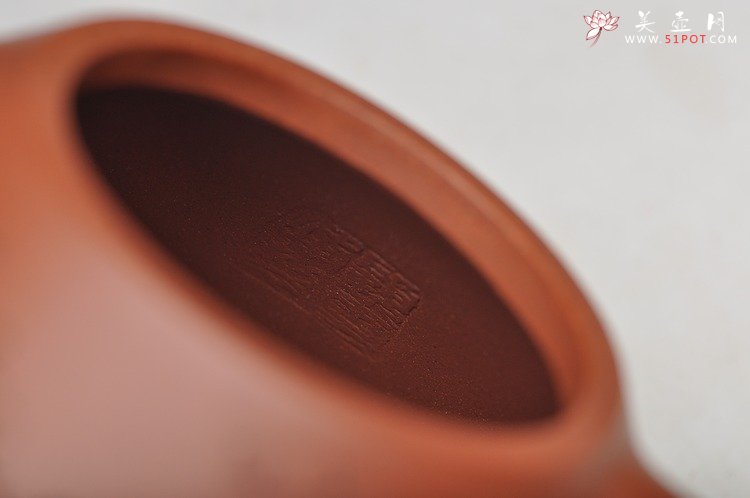 紫砂壶图片：顾瓢 国助和石通转刻梅 摹古精品子冶石瓢 - 美壶网