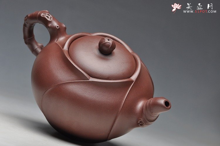 紫砂壶图片：全手精品  待放  - 美壶网