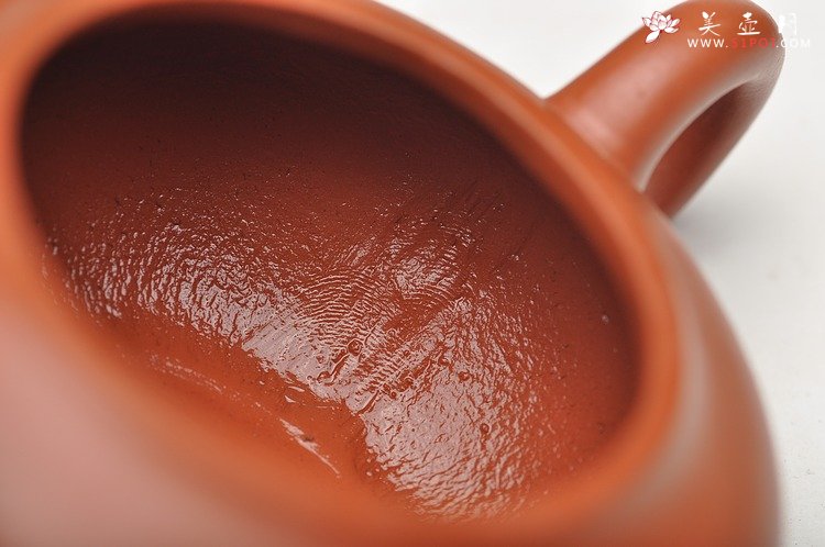 紫砂壶图片：明式小品 摹古之风 小巧别致 全手明韵 老朱泥 - 美壶网