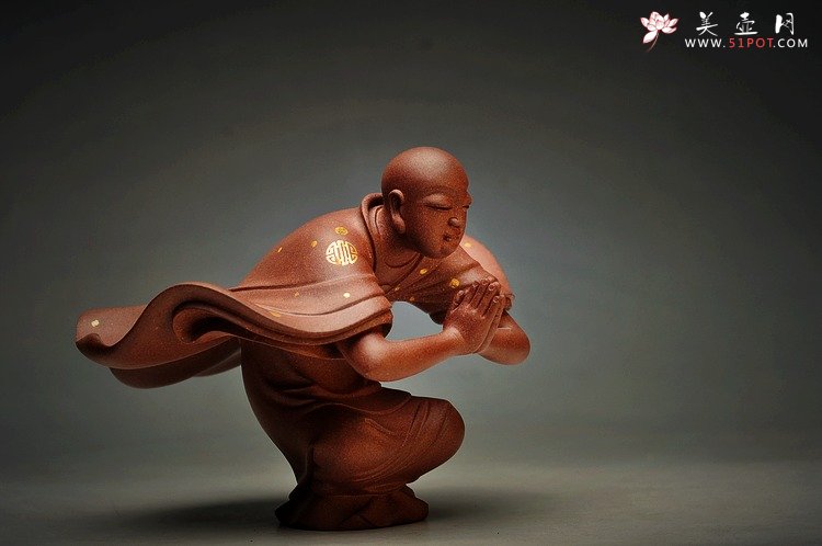 紫砂壶图片： 范志峰最新作品描金蓬莱 衣有凌虚之韵，容有出尘之想 - 美壶网