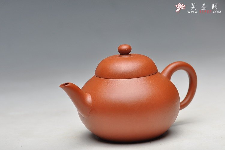 紫砂壶图片：造型别致 流很有老味 全手明韵2 - 美壶网