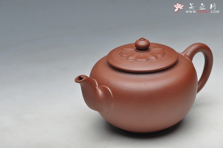 紫砂壶图片：全手一心如意 升级版 见功夫的作品  - 美壶网