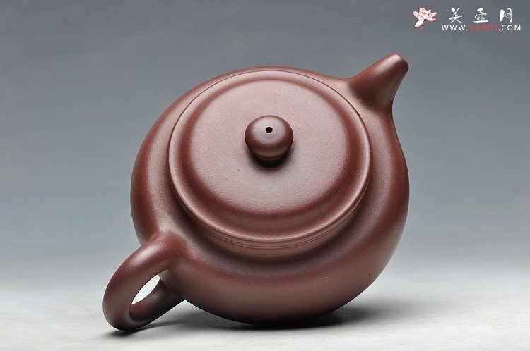 紫砂壶图片：意韵悠长  全手大亨仿古 - 美壶网