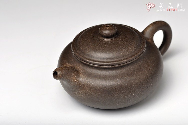紫砂壶图片：青砂 仿古 协调耐品 实用精品 - 美壶网
