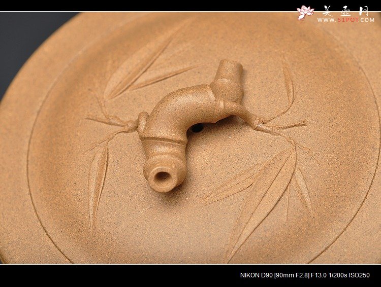 紫砂壶图片：经典代表作 大竹段 - 美壶网