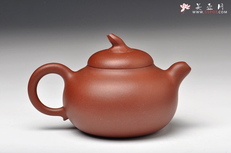 紫砂壶图片：饱满精神  茄段 田园情趣 优质底槽青 - 美壶网