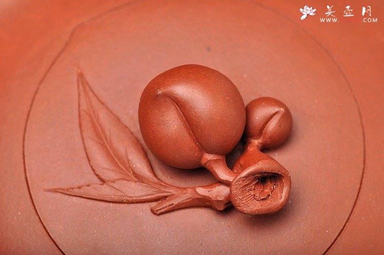 紫砂壶图片：当代宜兴名人录载入 史云棠〖圣桃壶〗920CC紫砂壶 - 美壶网