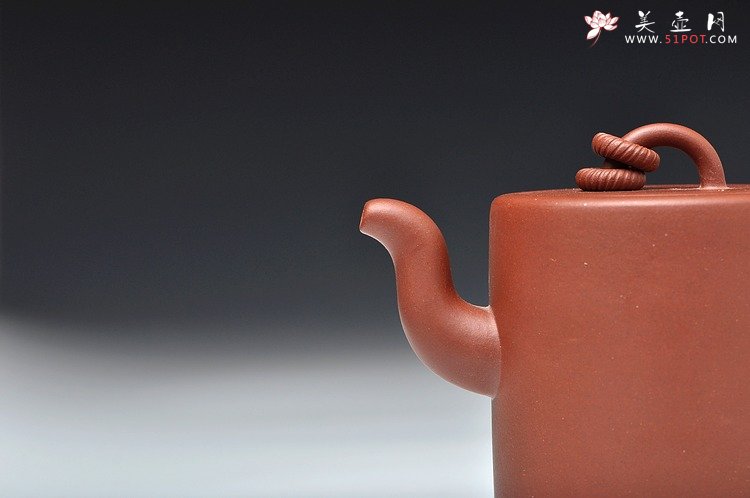 紫砂壶图片：简约而不简单 实力体现 质朴无华 全手夙慧 双圈 - 美壶网