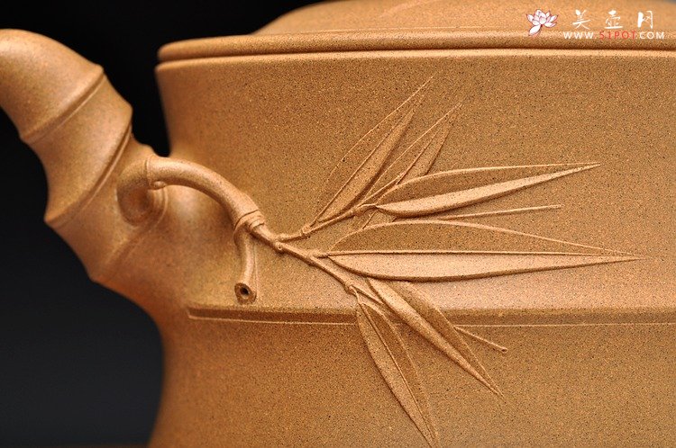 紫砂壶图片：经典代表作 大竹段 - 美壶网