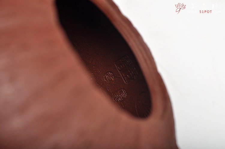 紫砂壶图片：蔡岩峰经典作品 古拙中透灵气 全手工大橘瓜  - 美壶网