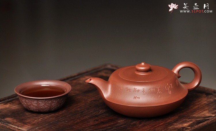 紫砂壶图片：线条流畅优美 造型新颖  清韵  - 美壶网